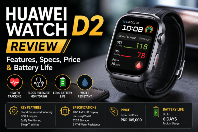 Huawei Watch D2 Review: Features, Specs, Price & Battery Life